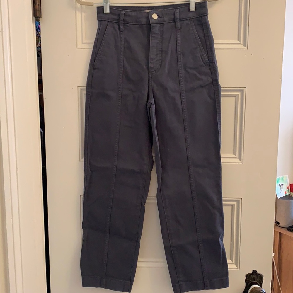 Everlane faded blue pants